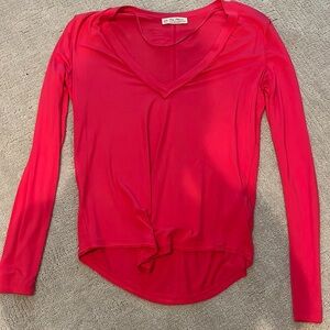 WORN ONCE!!! Free People long sleeve shirt size XS